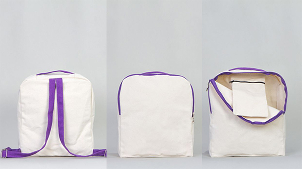  Cotton backpacks (back bag bags)