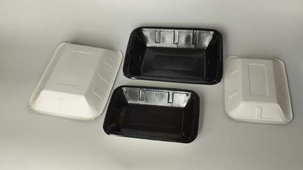 Trays for frozen food, for butchers and supermarkets