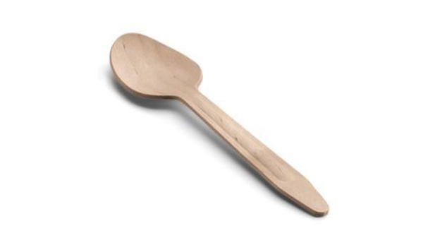 Disposable Wooden Fork Spoon Set Cutlery