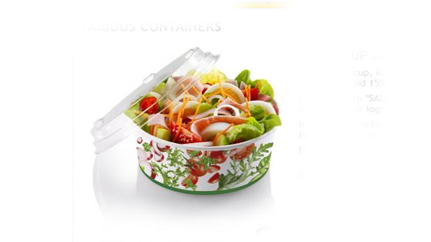 paper salad containers