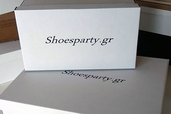 Χάρτινα εξατομικευμένα κουτιά για παπούτσια