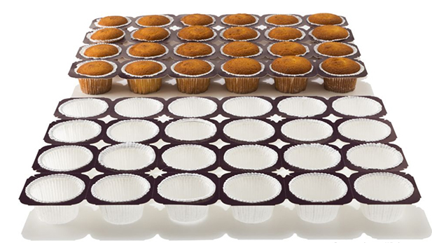 Trays for muffins