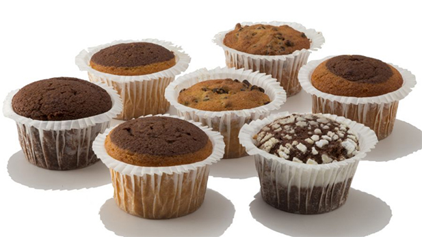 Χάρτινες Φόρμες ψησίματος muffin για αρτοποιεία και ζαχαροπλαστεία