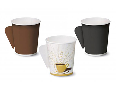 Хартиени едностенни и двустенни чаши за кафе или безалкохолна напитка