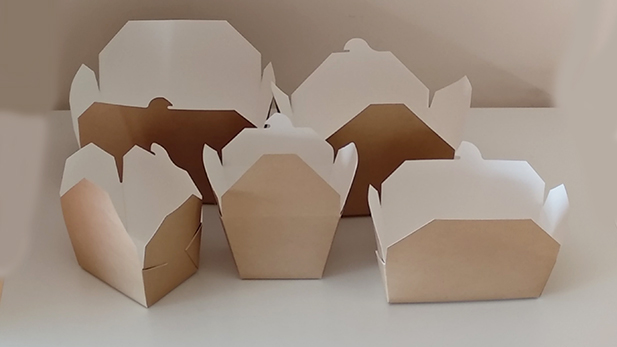 Cardboard Take Away Food Packaging