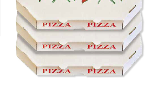 Certified Pizza Boxes with corners