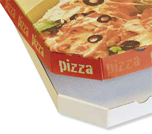 Ιταλικά Κουτιά Πίτσας με γωνίες