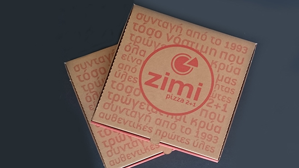 Certified Branded E-Flute Pizza Boxes