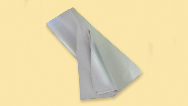 αδιάβροχα μεταλλικά χαρτιά αφής για συσκευασία ρούχων, υποδημάτων και αξεσουάρ 