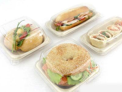 pulp boxes for delivery of hot and cold food