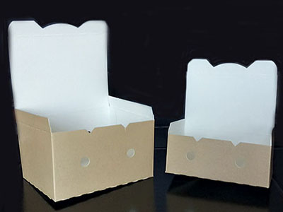 Paper boxes for nuggets