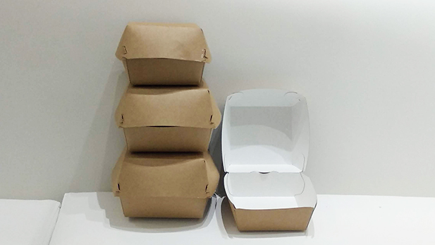 Cardboard Take Away Burger Boxes