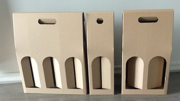 Kraft bottle packaging gift boxes