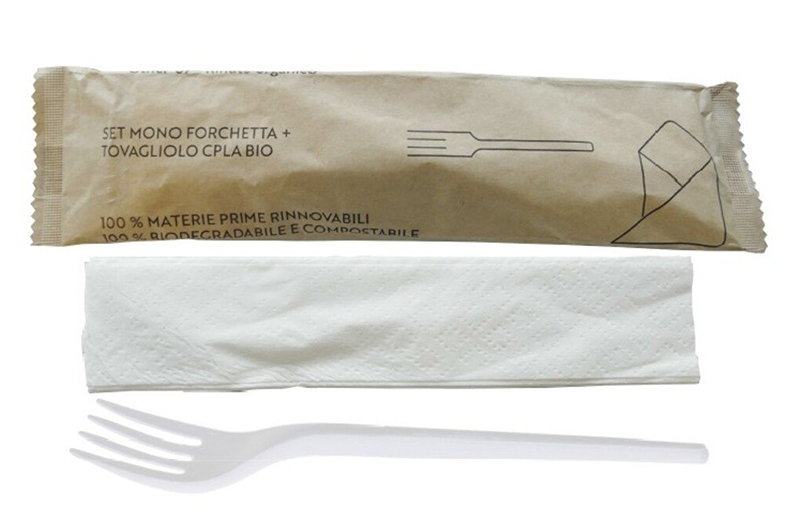 Пластмасови биоразградими прибори и комплекти