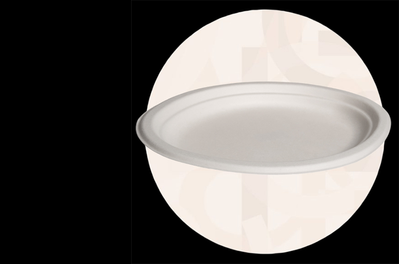 PULP биоразградими кръгли и квадратни чинии