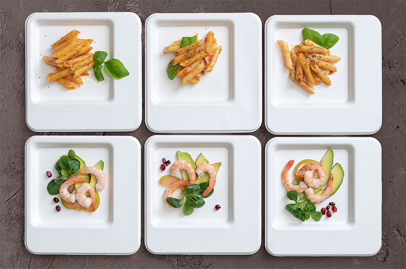 Биоразградими чинии за еднократна употреба