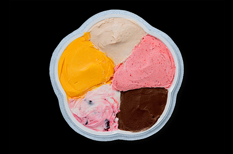 Стиропорени рециклируеми контейнери за транспортиране на сладолед