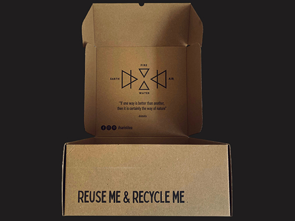 Картонени кутии от микровелпапе с вграден капак за съхранение и транспортиране на дрехи