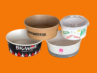 Кръгли купи за салата