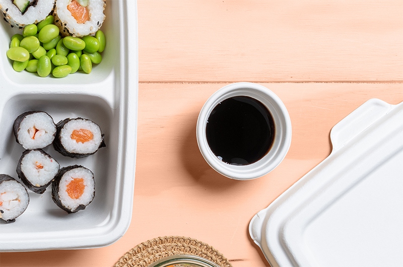 Биоразградими чаши за сосове и дресинги