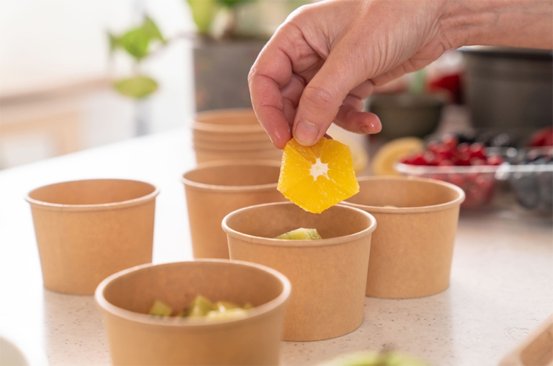 Картонени чаши за сосове