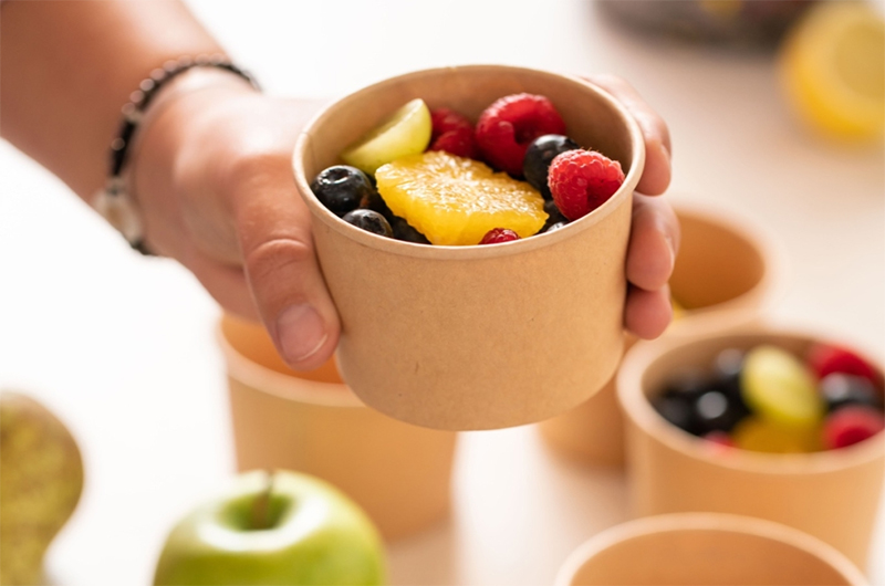 Биоразградими чаши за сосове и дресинги