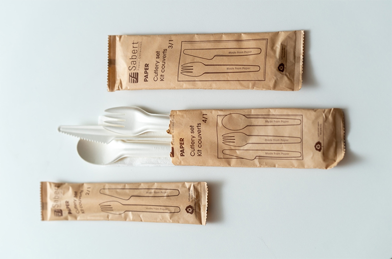 High-quality paper cutlery