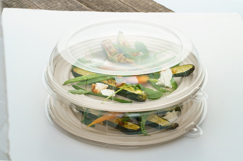 PULP biodegradable round, square and oval plates