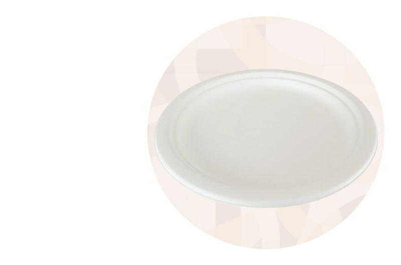 PULP biodegradable round, square and oval plates