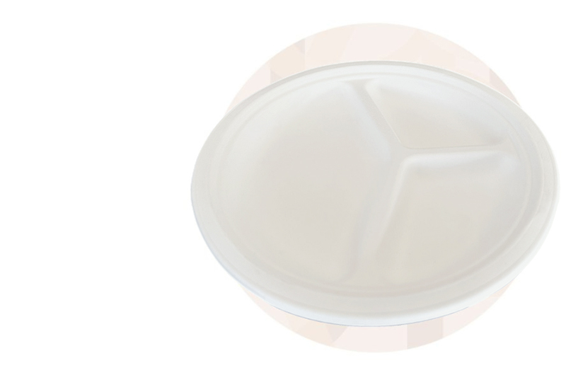 PULP biodegradable round, square and oval plates