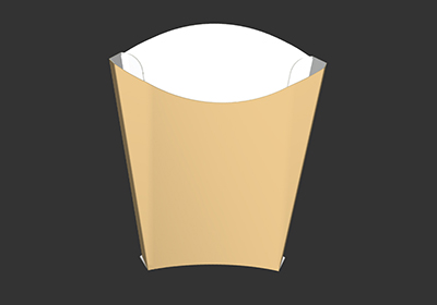 French fries paper cases