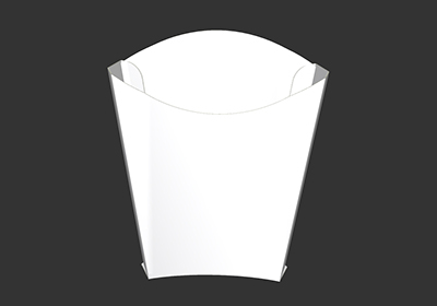 French fries paper cases