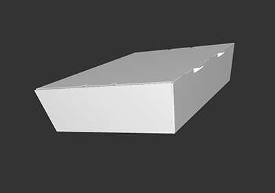 Delivery foldable meal boxes