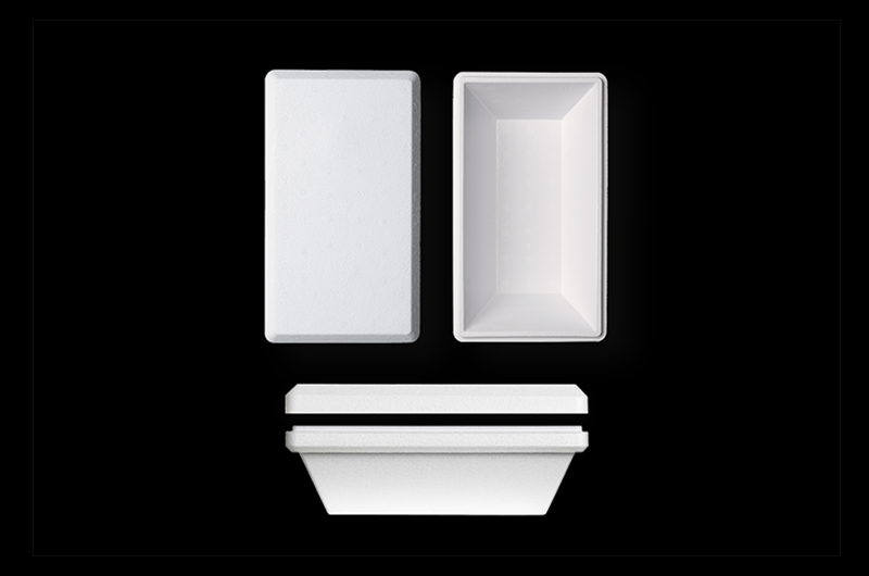 Clasic EPS containers for ice cream