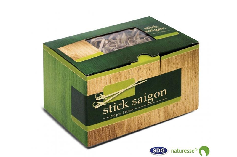 Wooden stirrers, wooden stickers and consumables