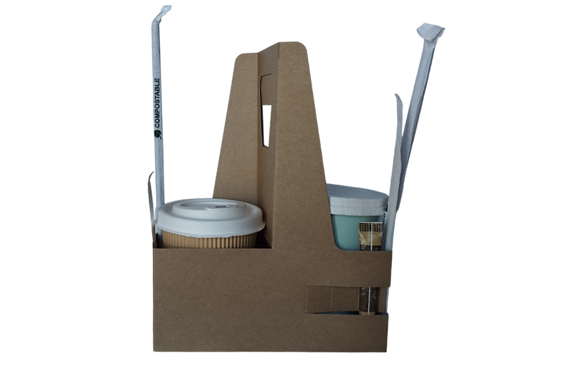 Paper cup holders and sleeves