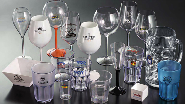 recyclable and reusable multi-purpose glasses