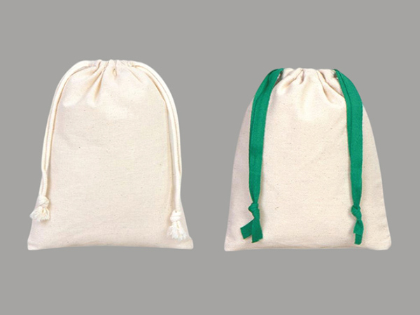Branded cotton bags with short or long handles