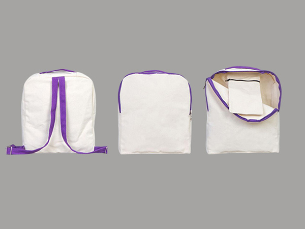 Branded cotton bags with short or long handles