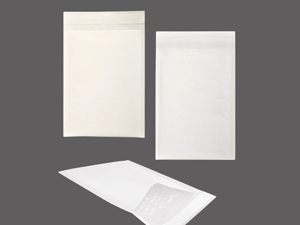 Printing on paper white/kraft bubble envelopes for fragile items
