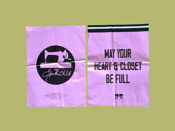 Printed courier bags for e-commerce stores