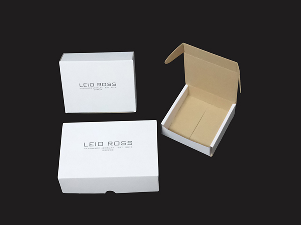 Cardboard boxes with integrated lid for storing and shipping clothes