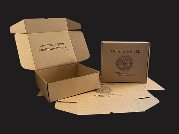 Custom Printed or unprinted corrugated Paper Garment Boxes