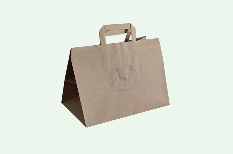 Printed kraft bags