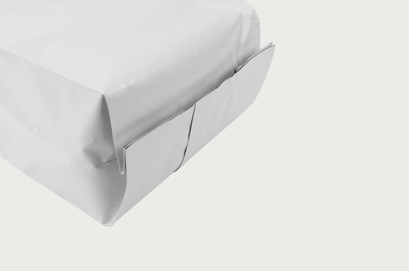 Side gusseted aluminum foil bags