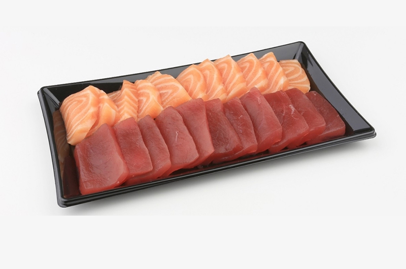 rPET sushi platters and trays