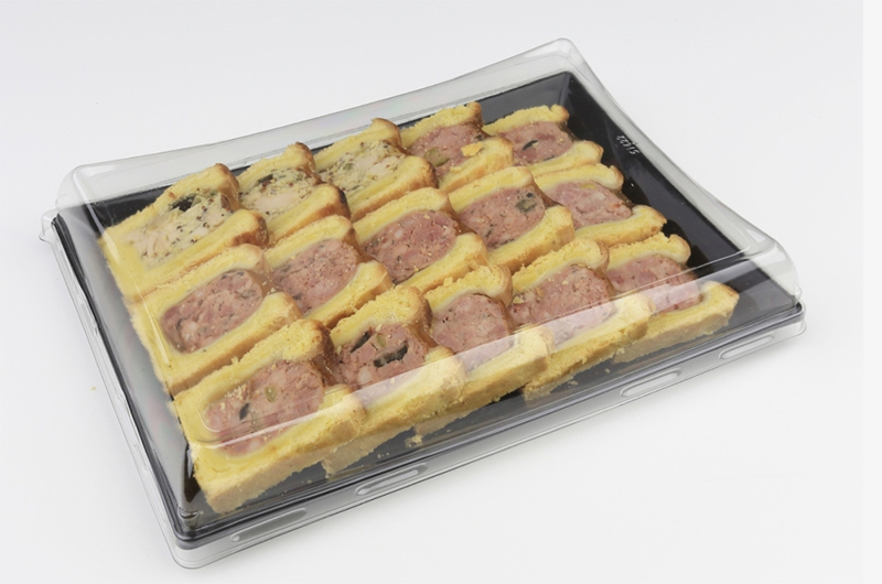 rPET sushi platters and trays