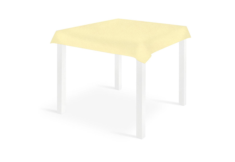 Disposable luxury tablecloths made of absorbent airlaid paper