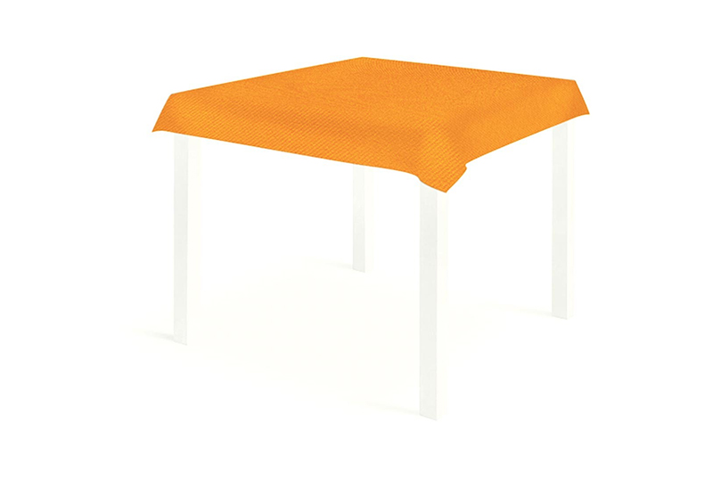 Disposable luxury tablecloths made of absorbent airlaid paper