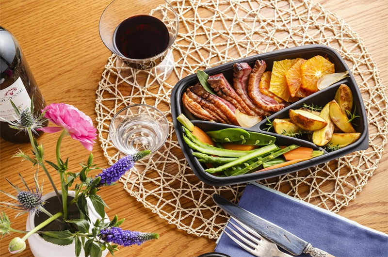 PP Containers for hot and reheated food